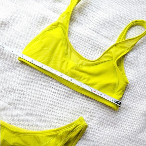 Adam Selman Sport Waves Bikini Bottom and Top Bikini Set, size S - Picture 5 of 10